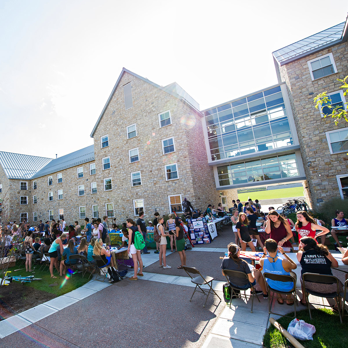 Club fair oustide